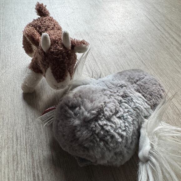 Douglas Cuddle Toys Owl Plush & Baby Goat Antelope Stuffed Animal 6" - Picture 2 of 6